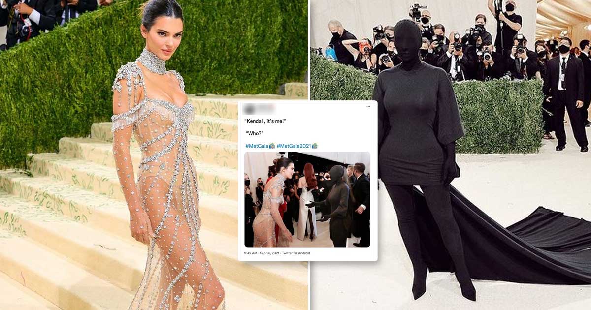 kim kardashian breaks silence on her all black met gala look reveals she couldnt see kendall jenner calling her name read on 001